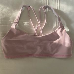 Lululemon Light Pink Sports Bra